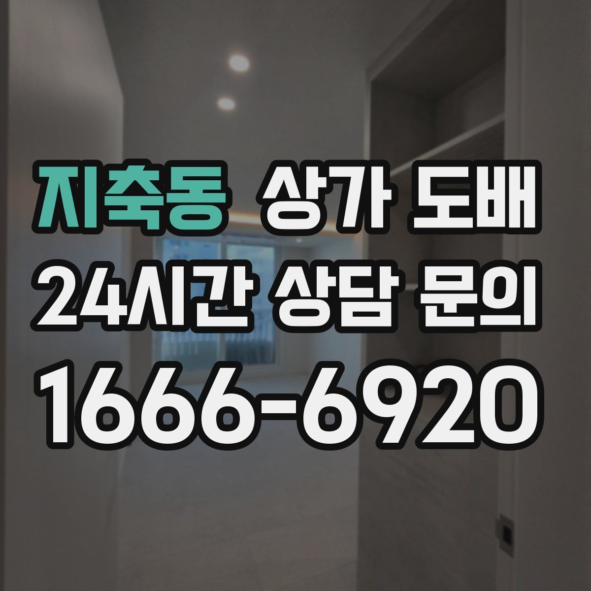 지축동 상가 도배