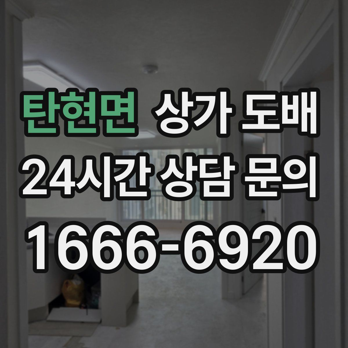 탄현면 상가 도배