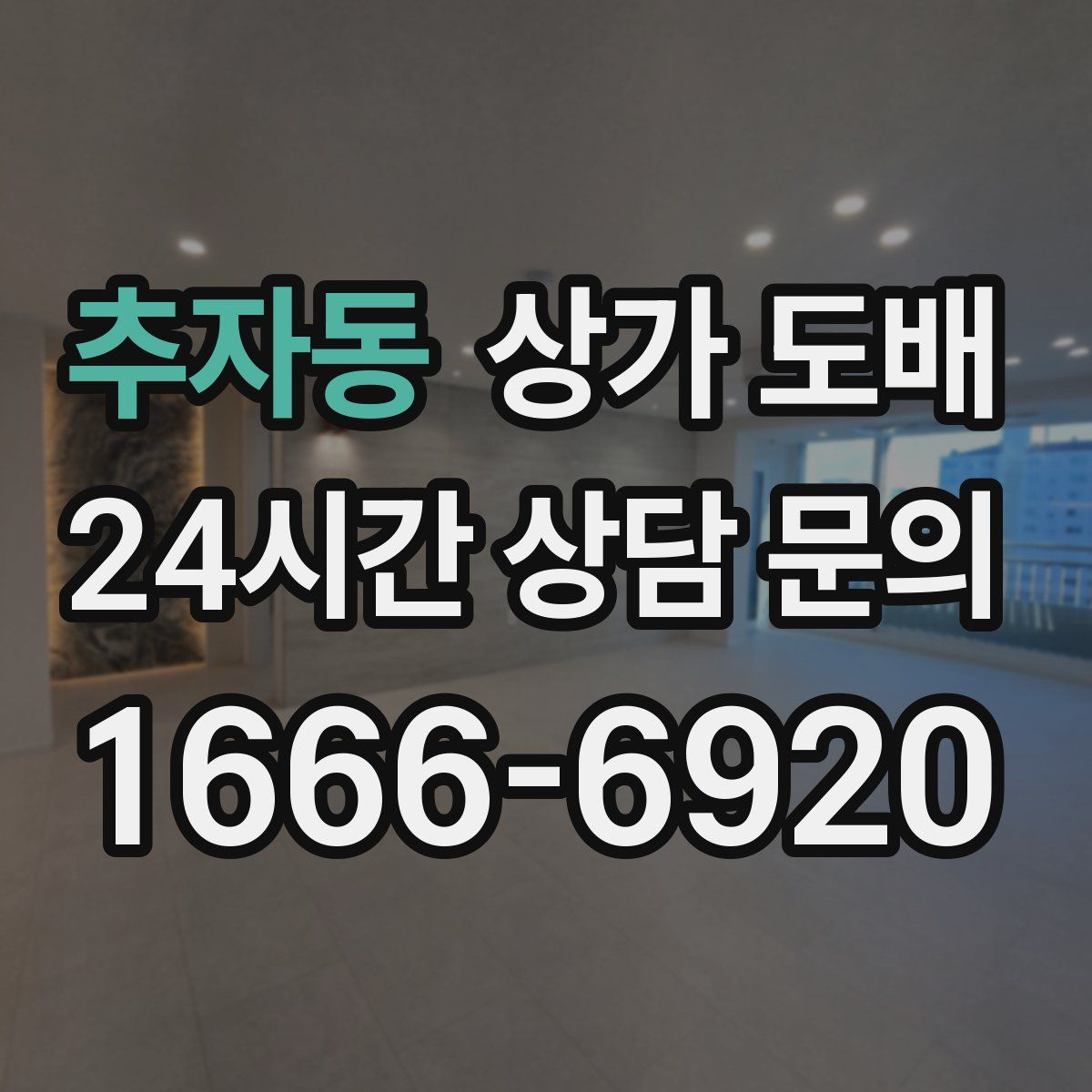 추자동 상가 도배