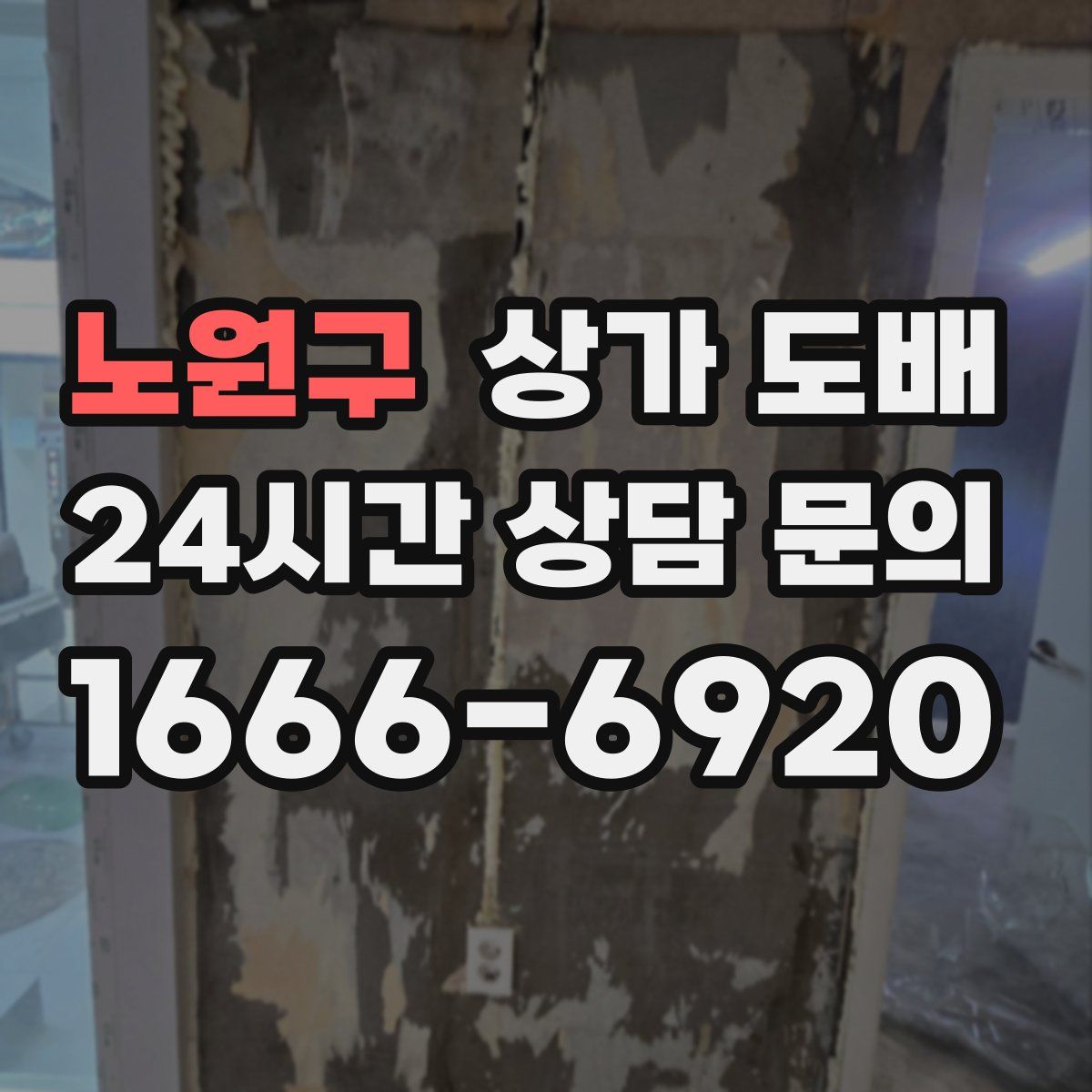 노원구 상가 도배