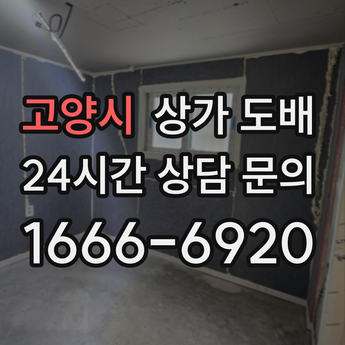 고양시 상가 도배