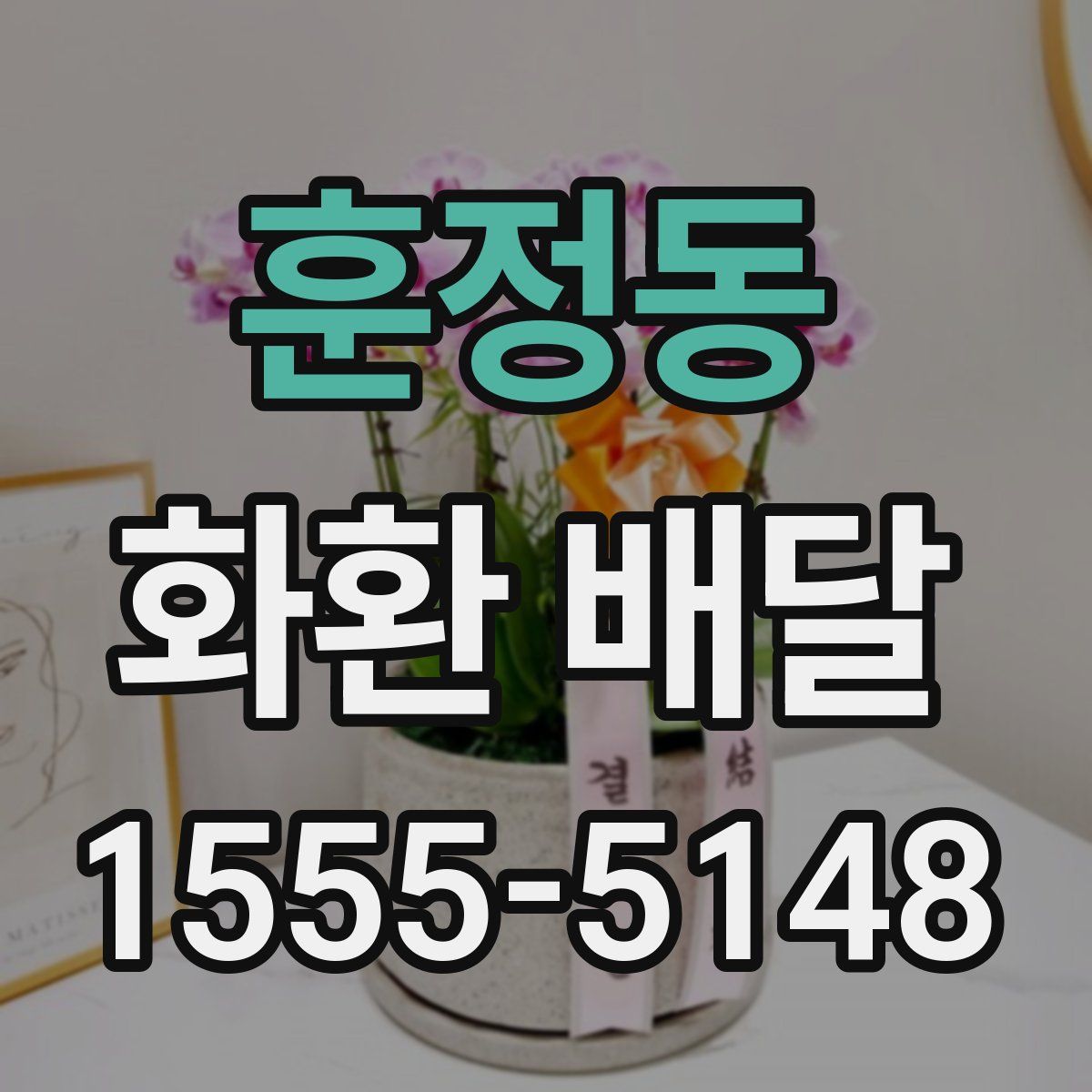 훈정동 화환 배달