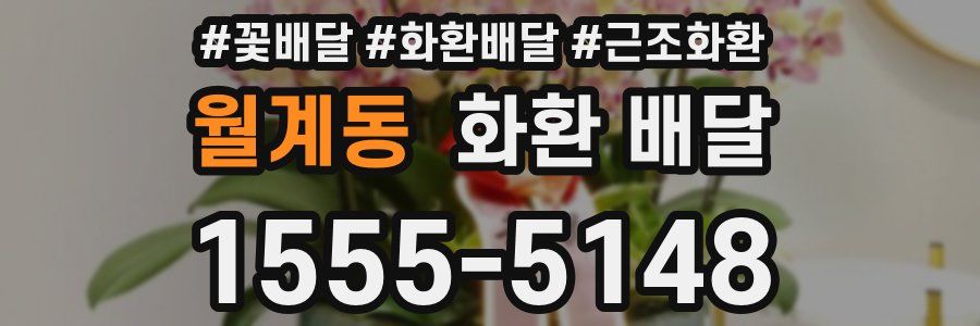 월계동 화환 배달