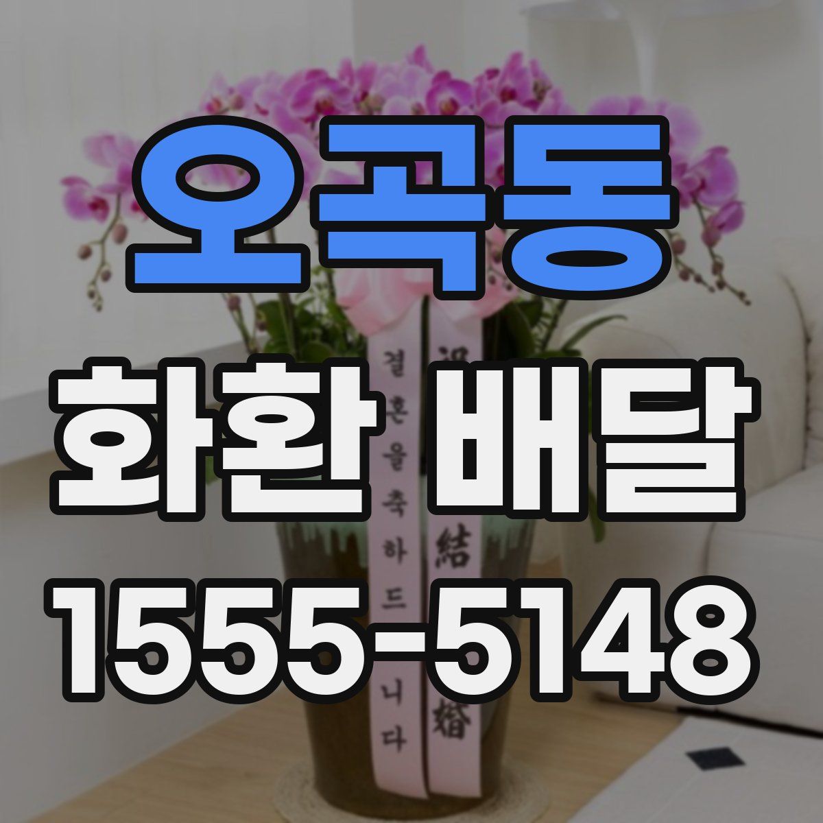 오곡동 화환 배달