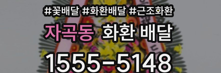 자곡동 화환 배달