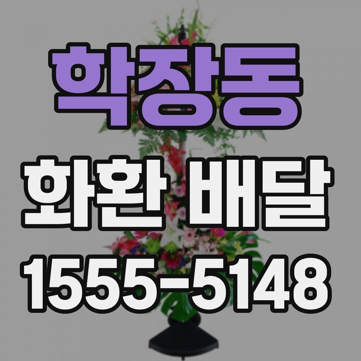 학장동 화환 배달
