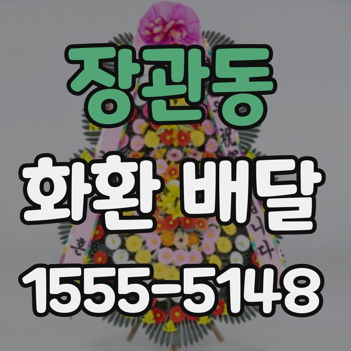 장관동 화환 배달