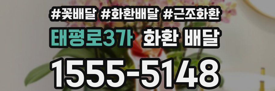 태평로3가 화환 배달