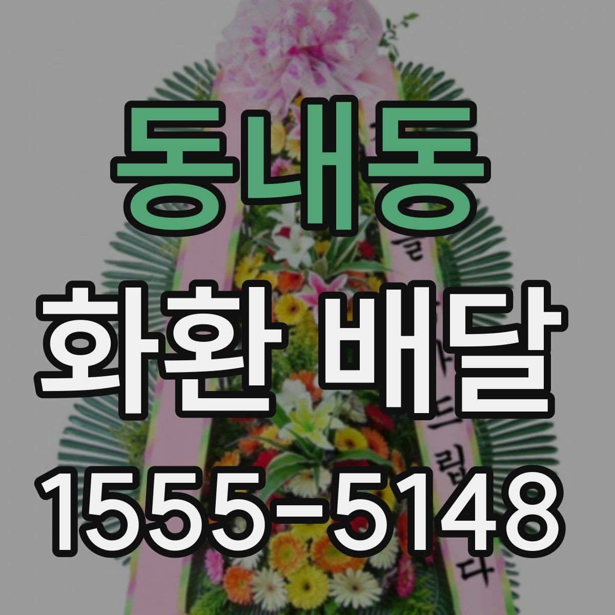동내동 화환 배달 가격 차이 생기는 기준과 확인할 항목