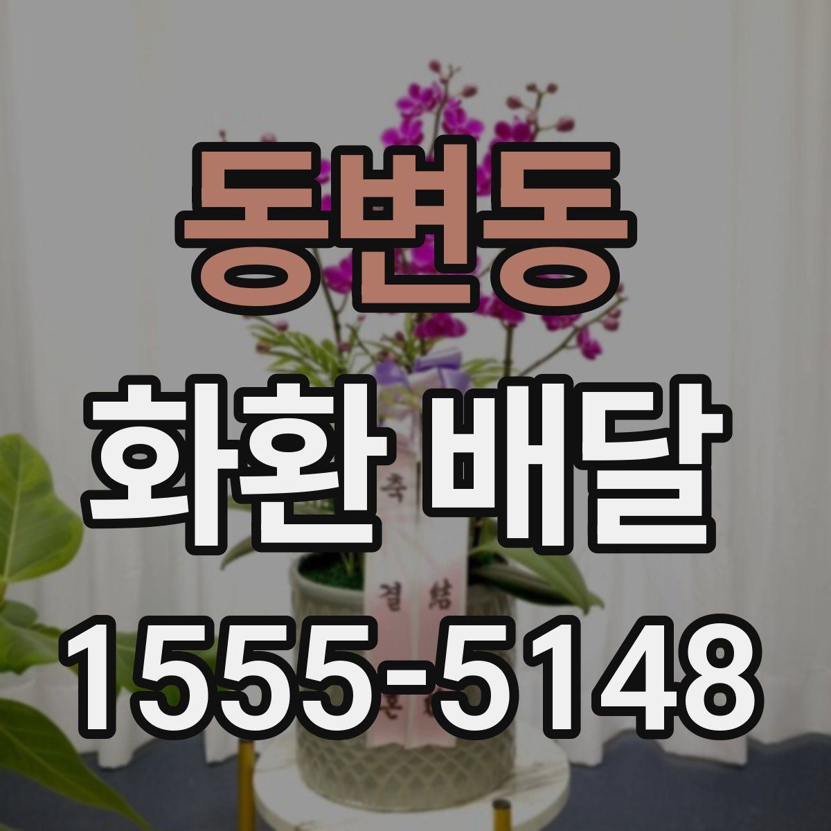 동변동 화환 배달