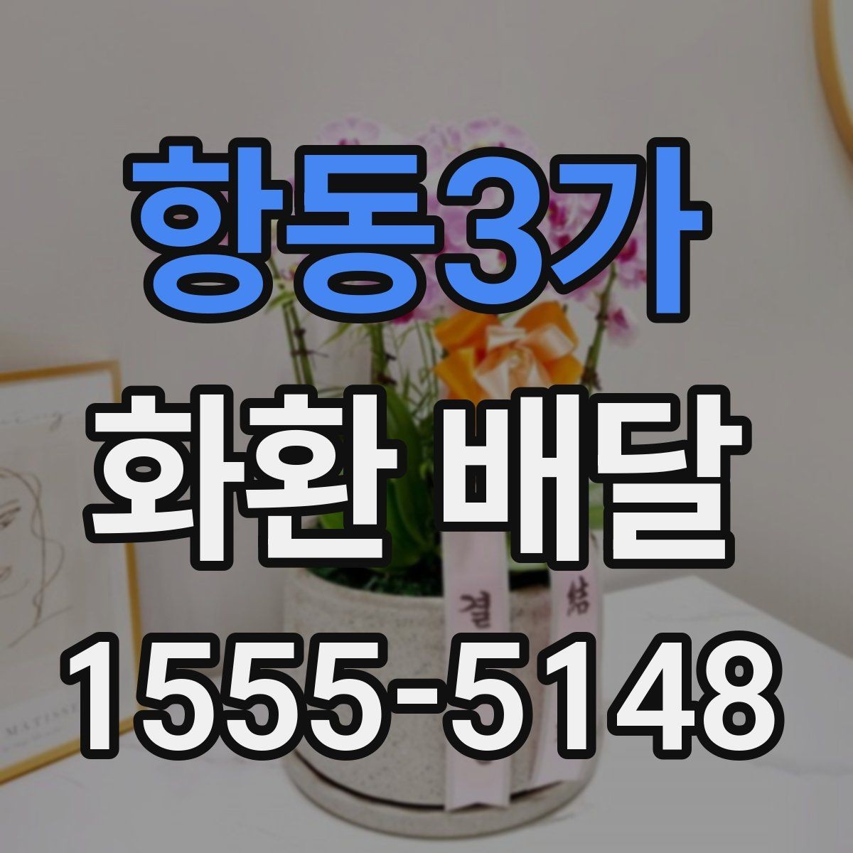 항동3가 화환 배달 장소별 설치 조건 살펴보기