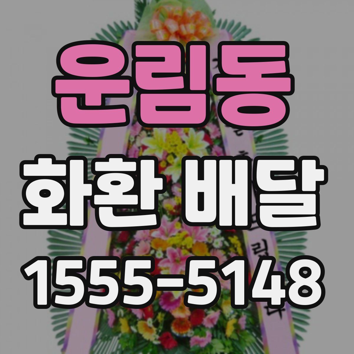 운림동 화환 배달