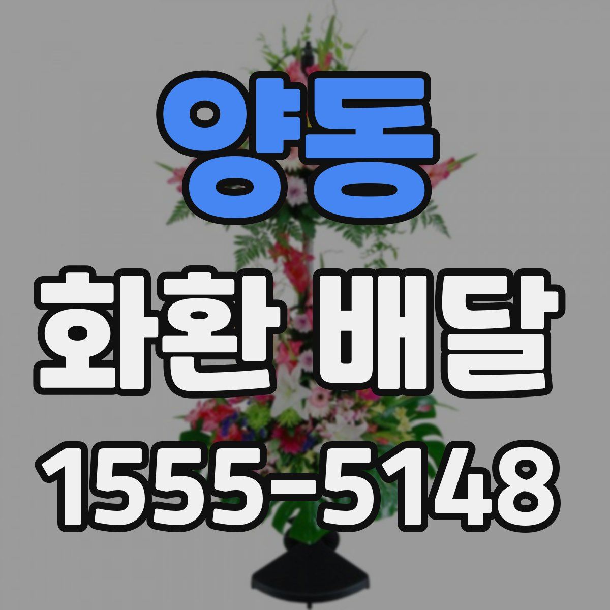 양동 화환 배달
