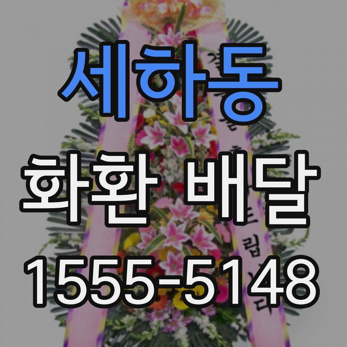세하동 화환 배달