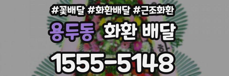 용두동 화환 배달