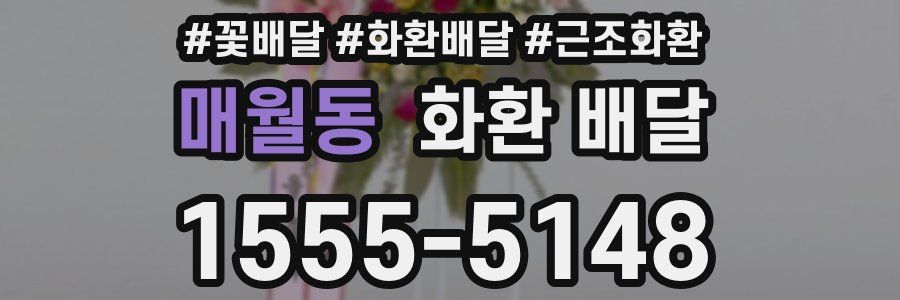 매월동 화환 배달