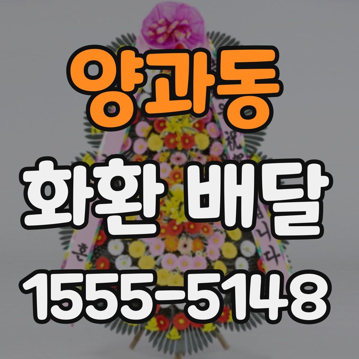 양과동 화환 배달
