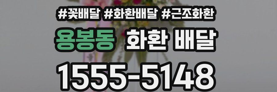 용봉동 화환 배달