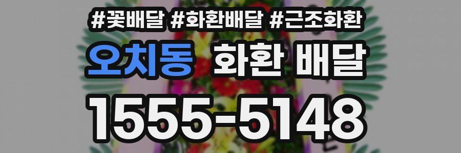 오치동 화환 배달