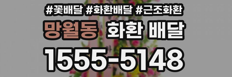 망월동 화환 배달