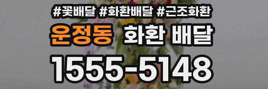 운정동 화환 배달