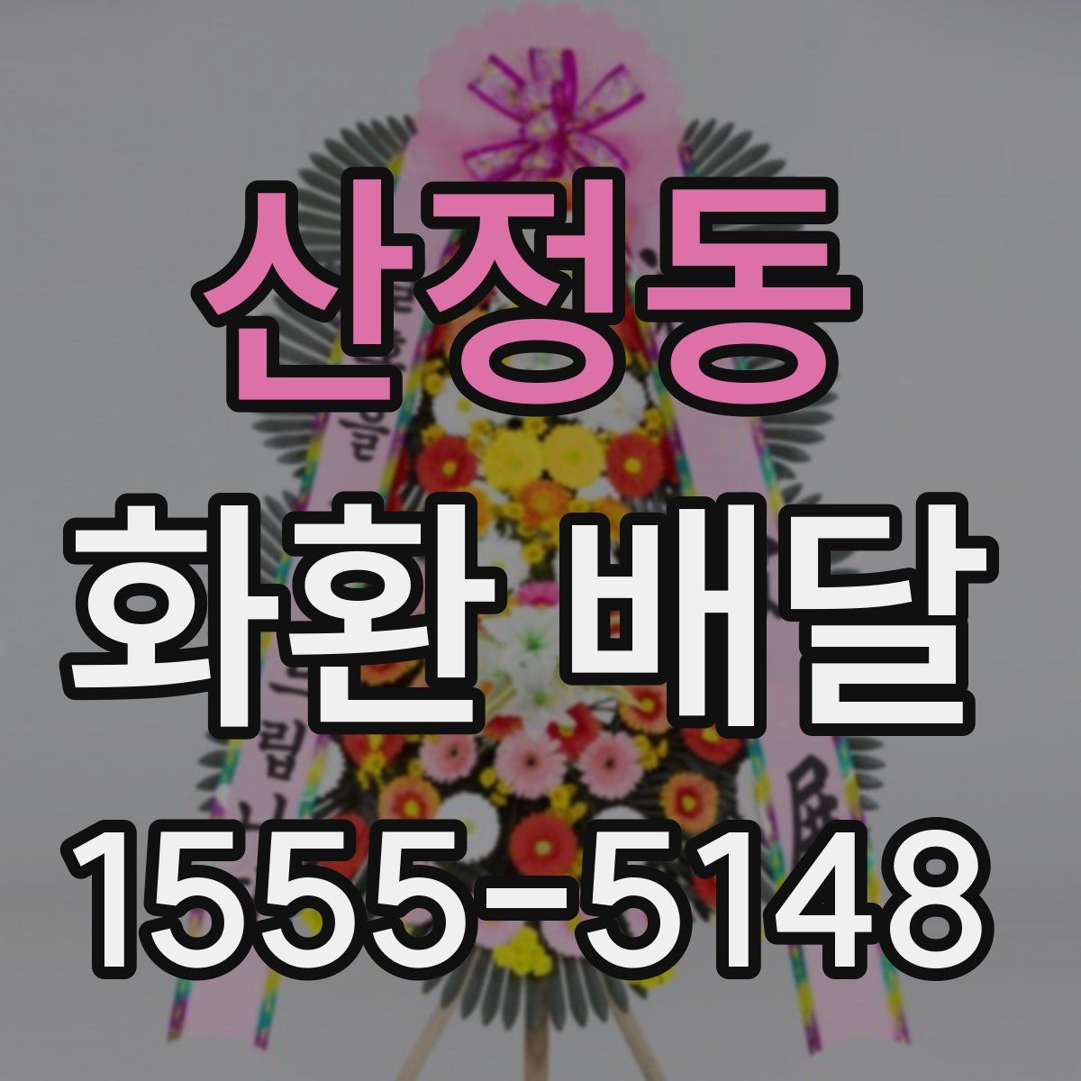 산정동 화환 배달