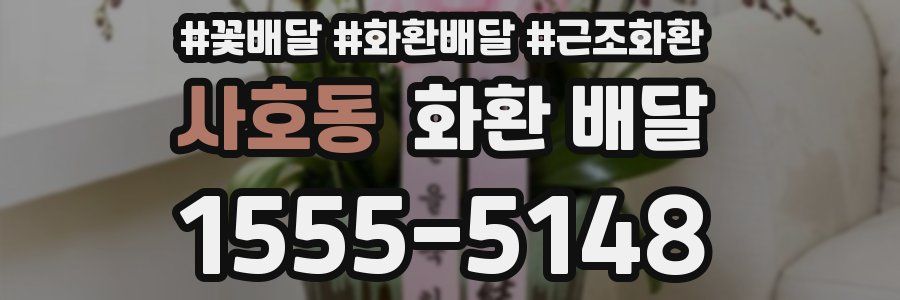 사호동 화환 배달