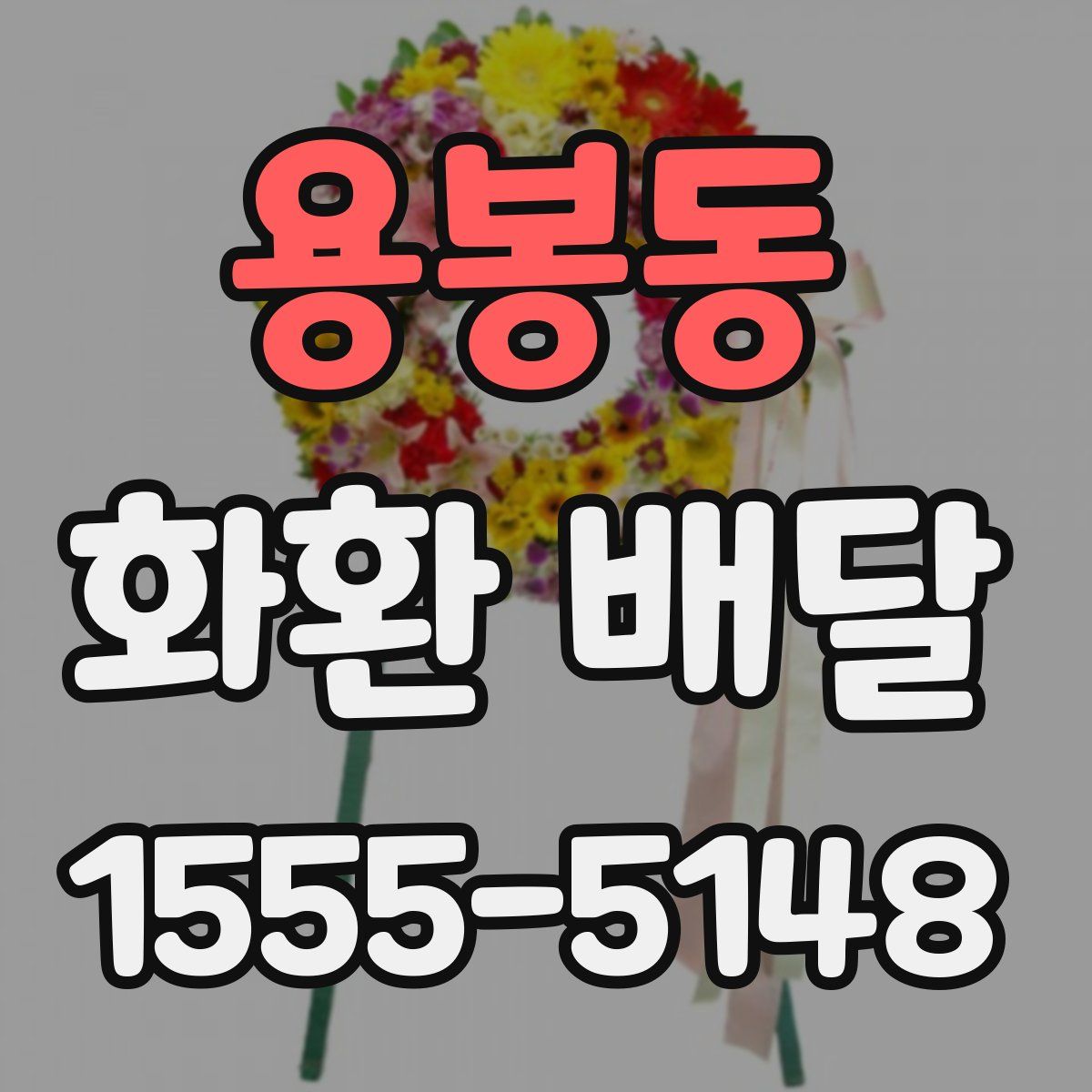용봉동 화환 배달