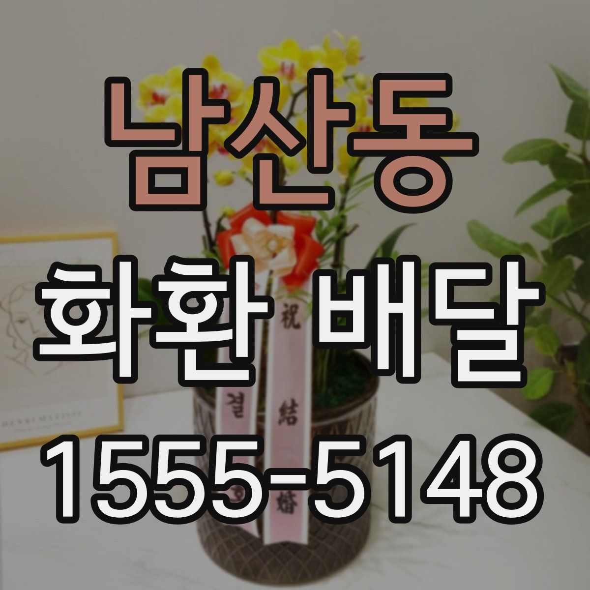 남산동 화환 배달