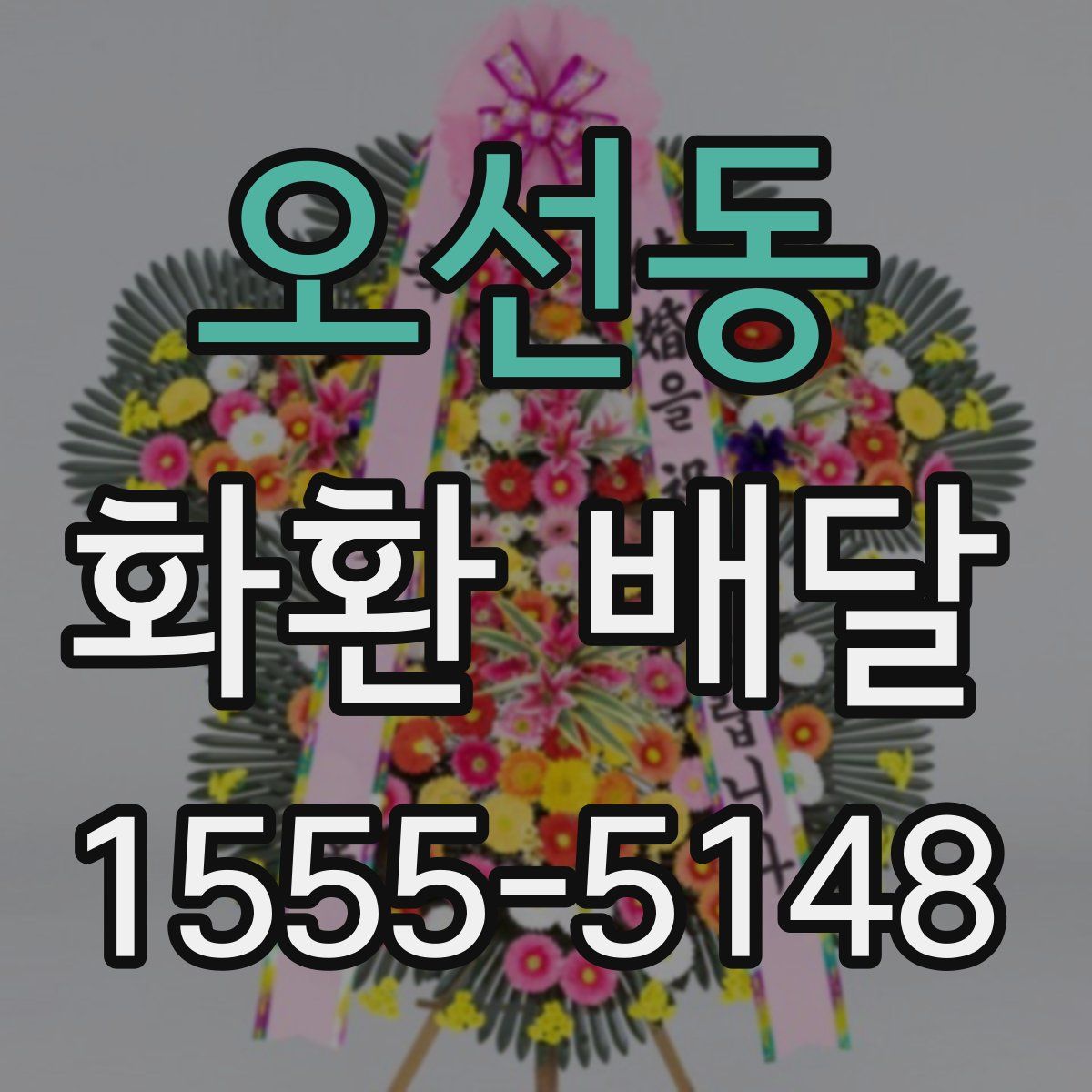 오선동 화환 배달