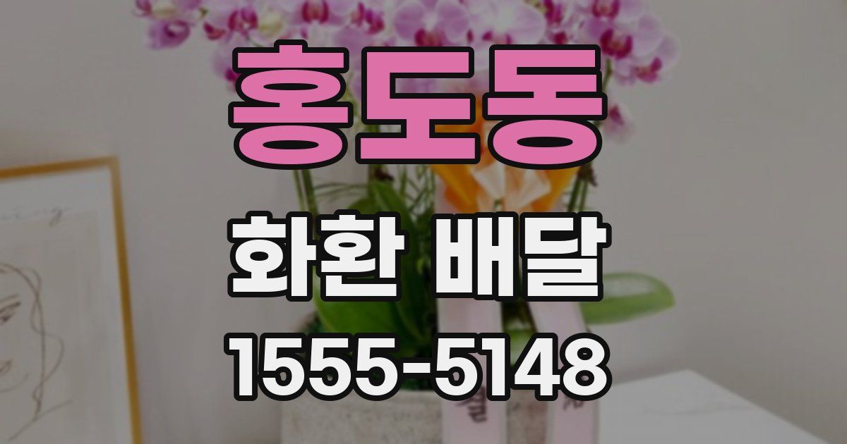홍도동 화환 배달