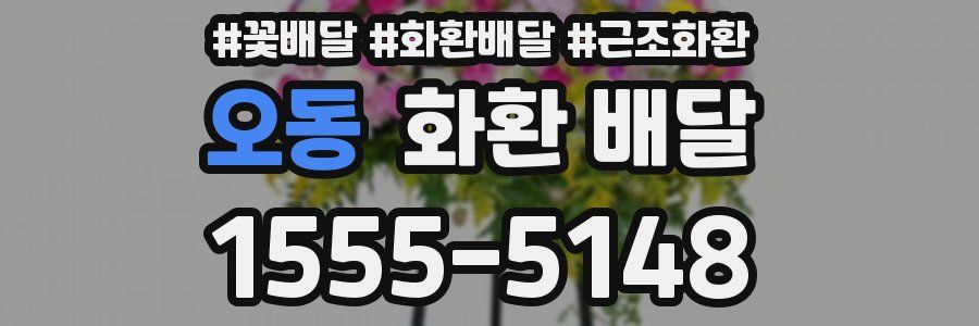 오동 화환 배달