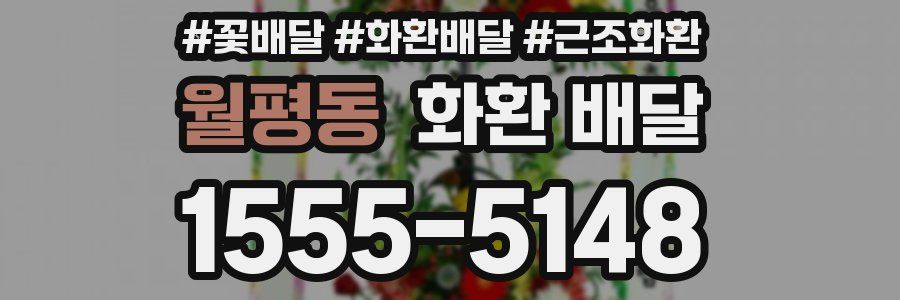 월평동 화환 배달