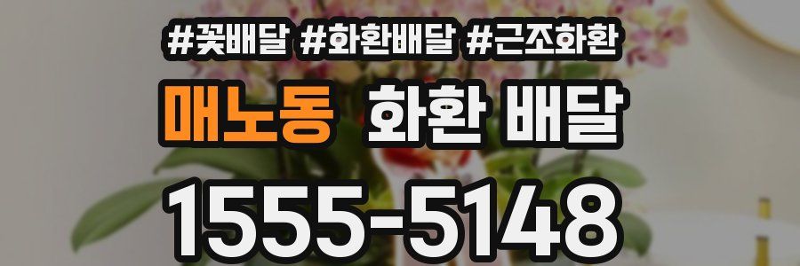 매노동 화환 배달