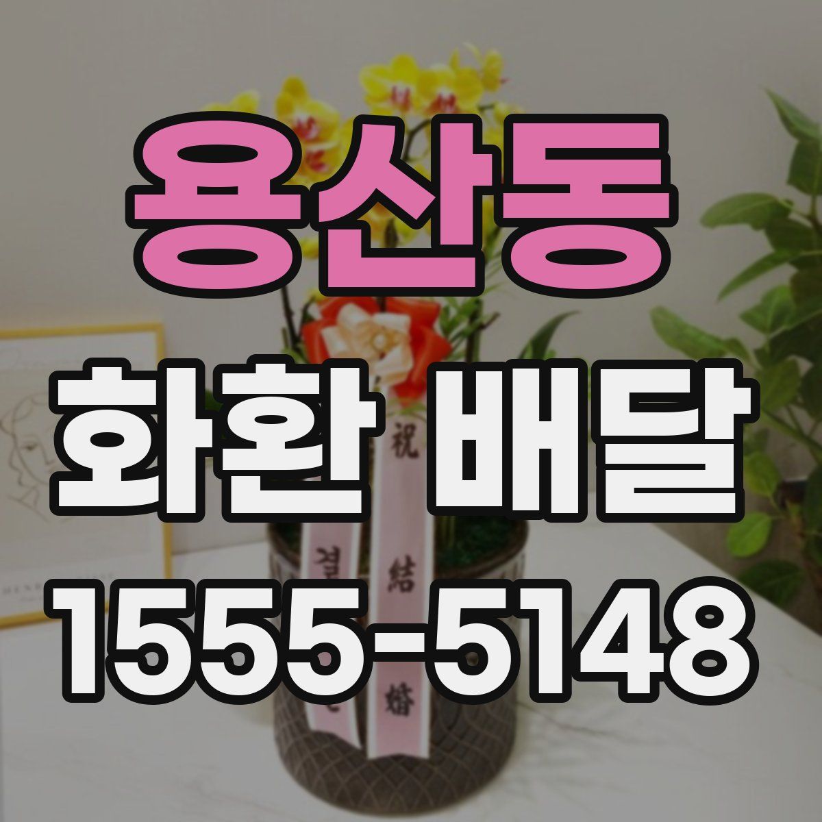 용산동 화환 배달