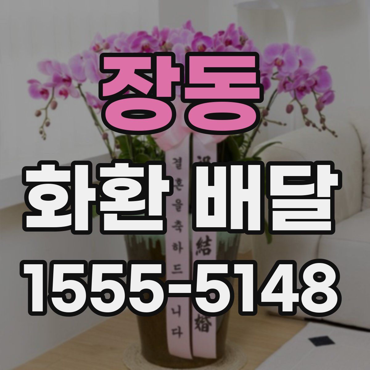 장동 화환 배달