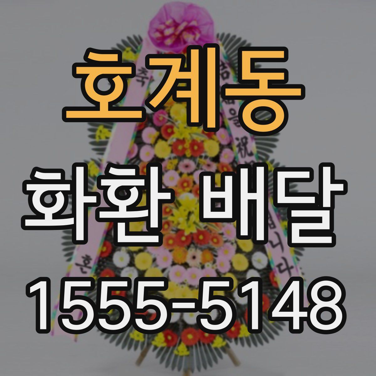 호계동 화환 배달