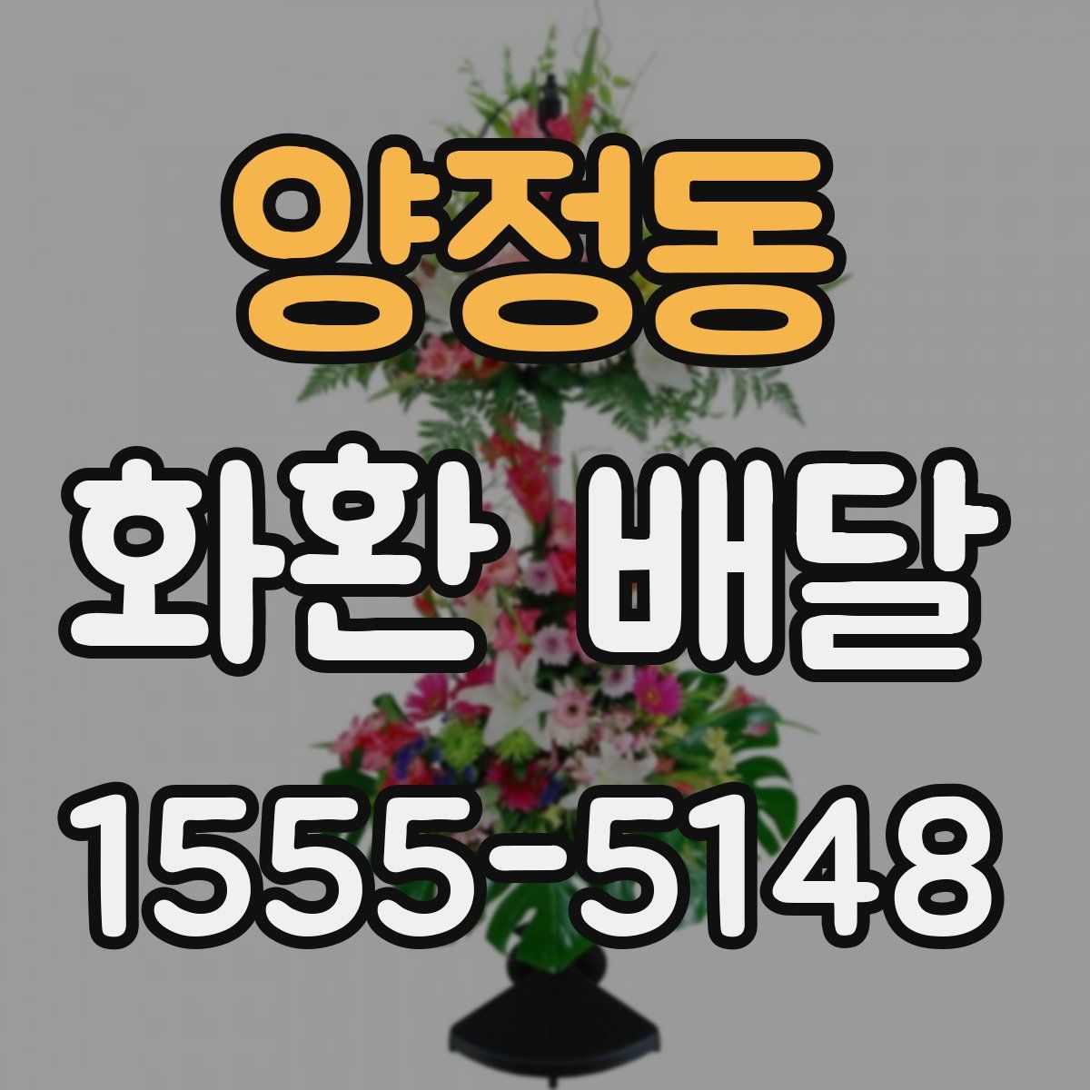 양정동 화환 배달