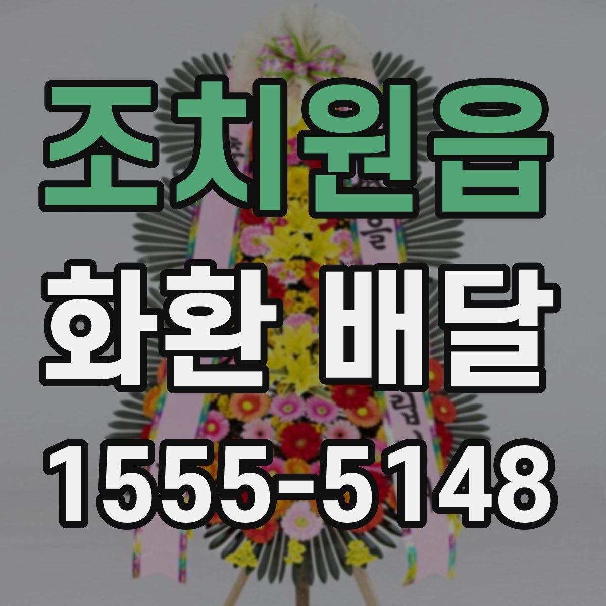 조치원읍 화환 배달