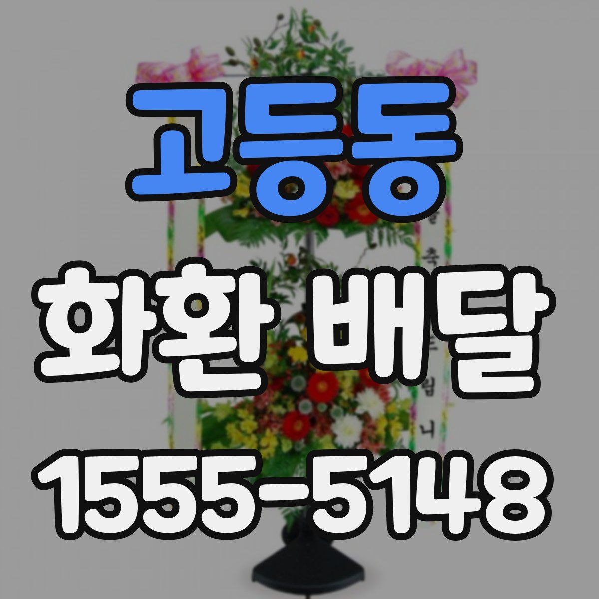 고등동 화환 배달
