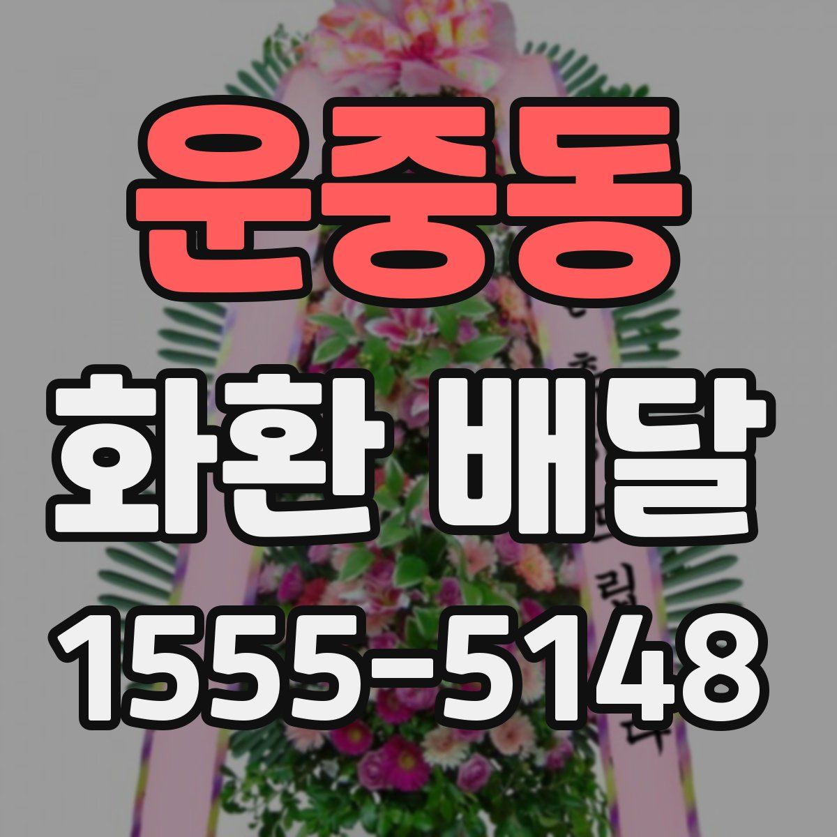 운중동 화환 배달