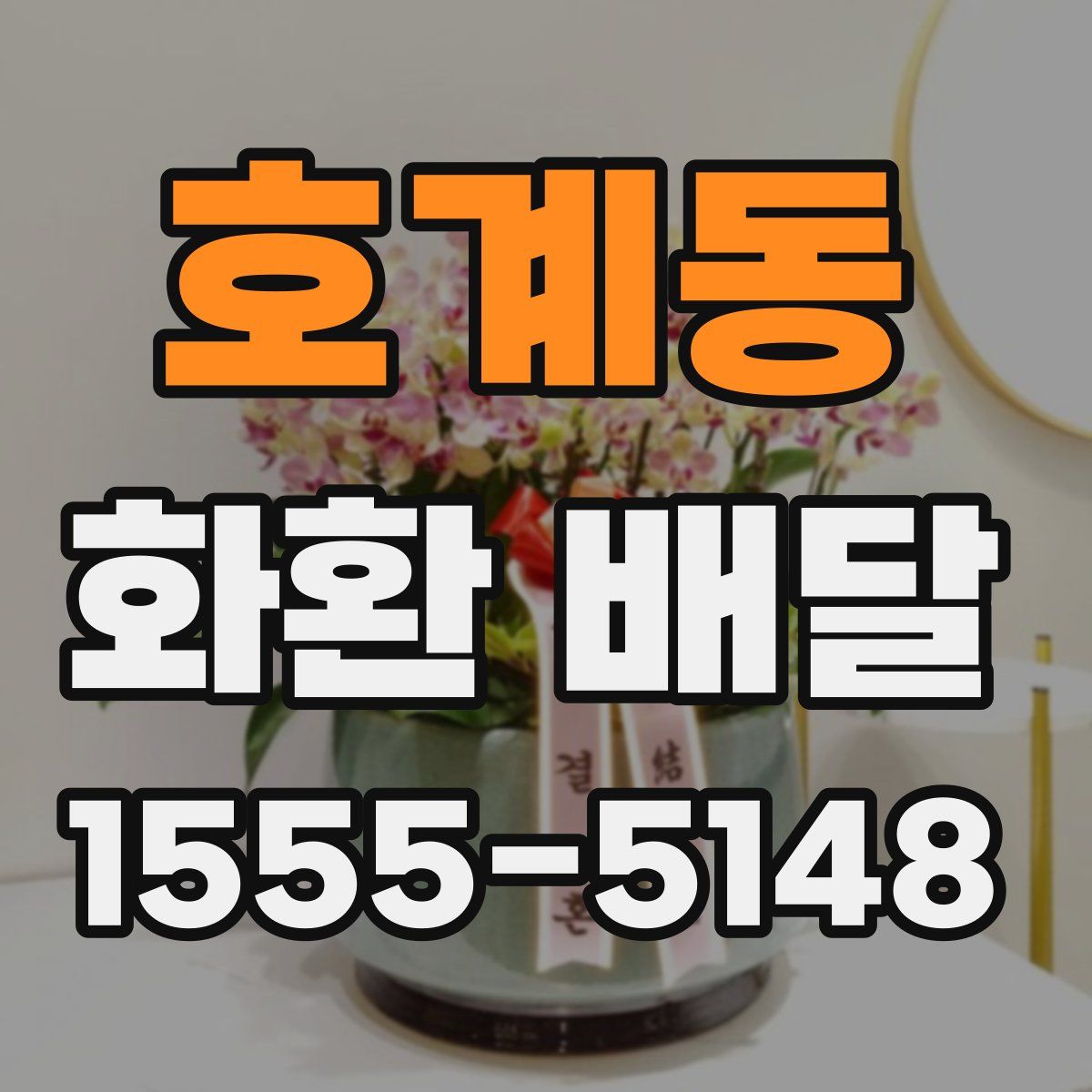 호계동 화환 배달
