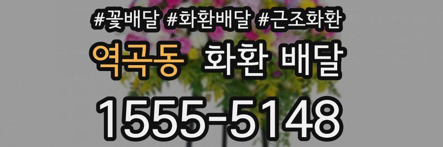 역곡동 화환 배달