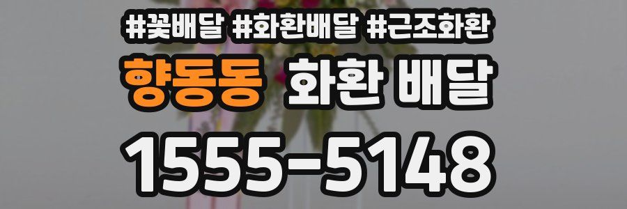 향동동 화환 배달