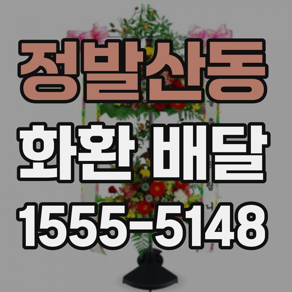 정발산동 화환 배달