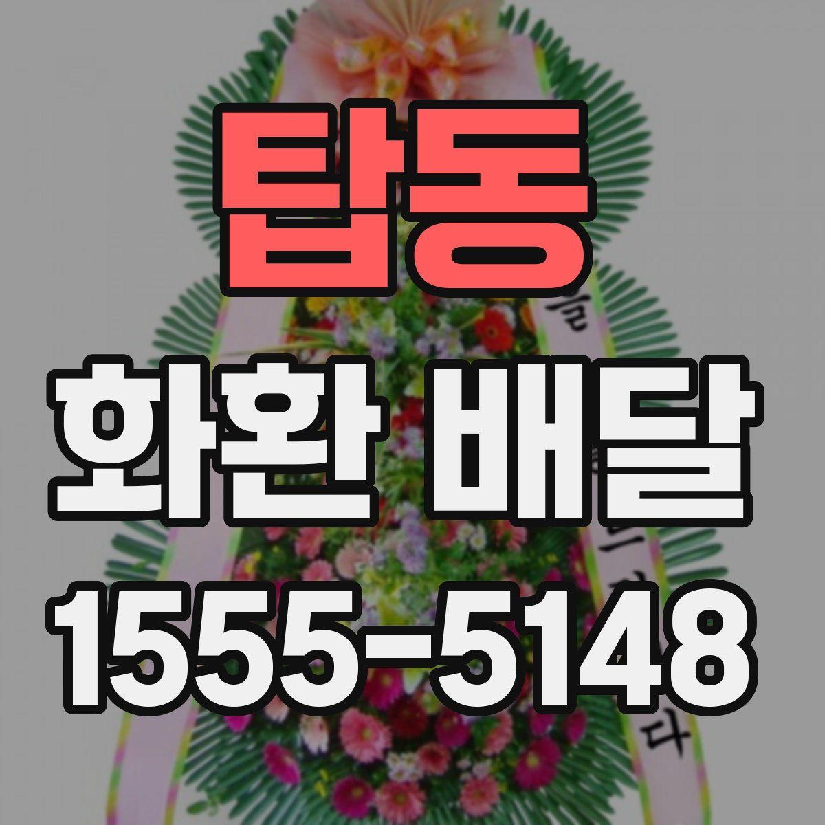 탑동 화환 배달