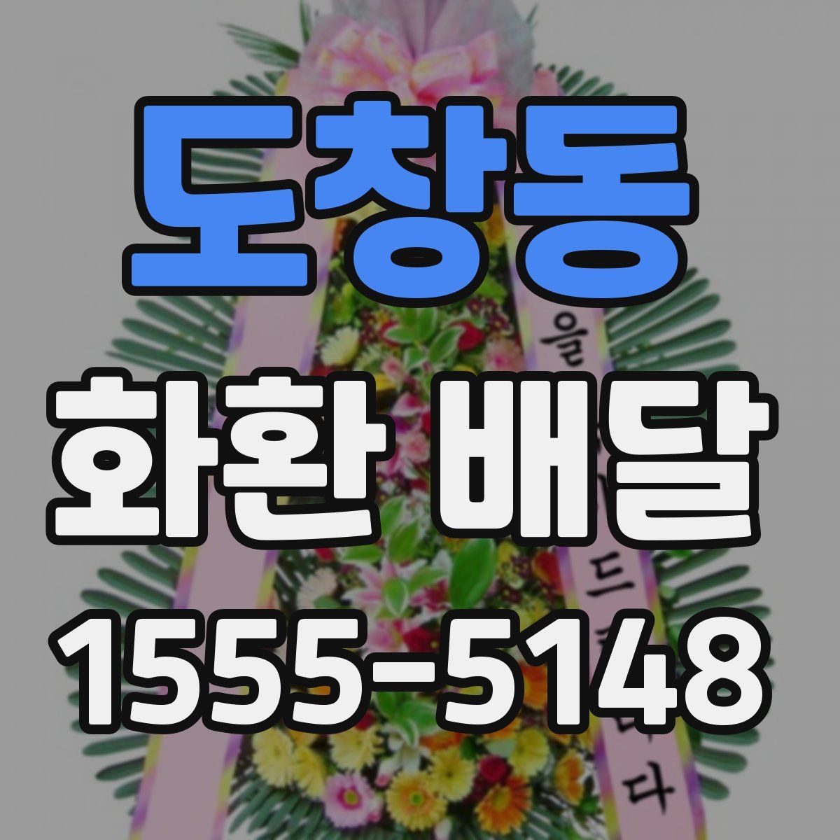 도창동 화환 배달