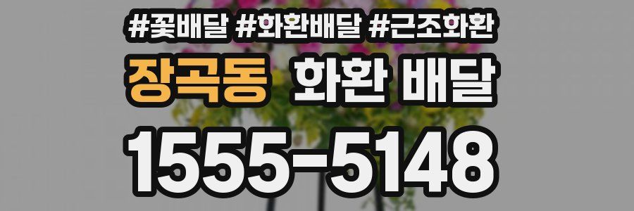 장곡동 화환 배달