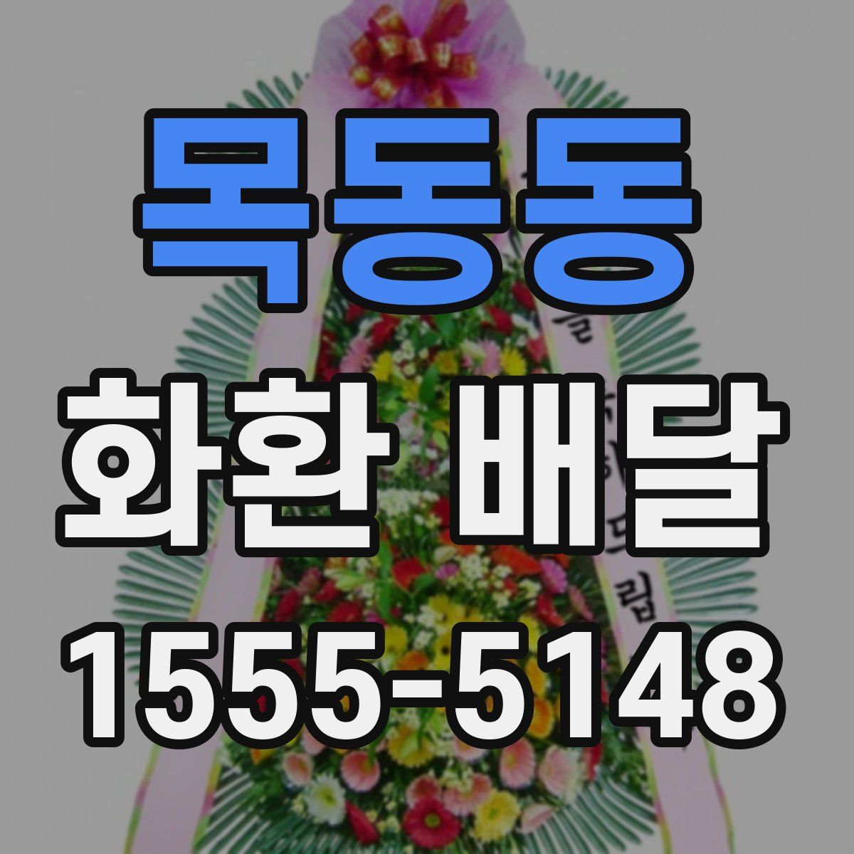 목동동 화환 배달