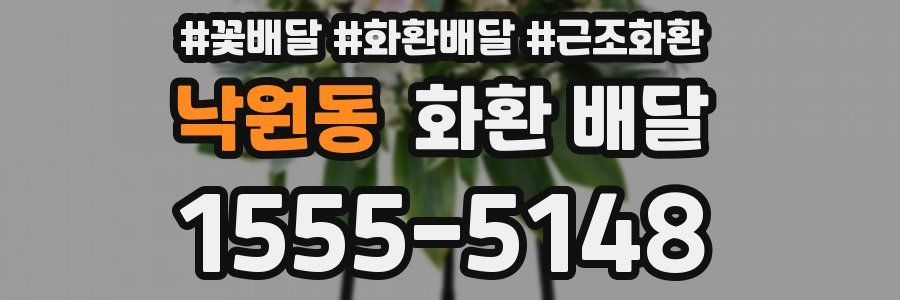낙원동 화환 배달